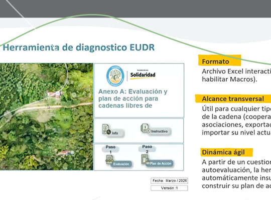 De la brecha a la meta: Herramienta para evaluar el nivel alistamiento de la caficultura para el mercado europeo